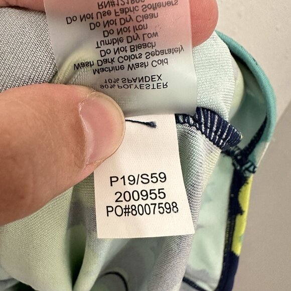 Title Nine Floral Mini Dress - Blue, Green, Yellow - Picture 7 of 9